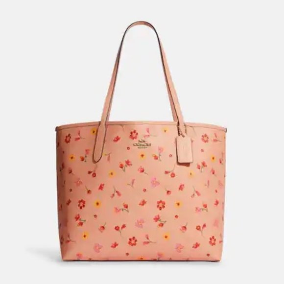 Coach Handbags - $179 *NEW* COACH Tote With Floral Print